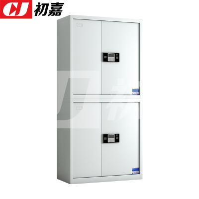 初嘉(CJ) CJ4102413 保密柜文件柜钢制密码柜办公铁皮资料柜档案柜 常规分双节电子锁