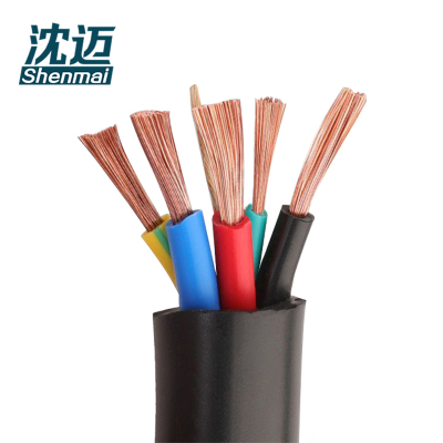 沈迈 铜芯橡套软电缆 YC-4*70+1*25平方/米