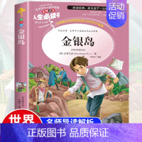 [正版]金银岛 书免邮原著小学生三四五年级必读课外阅读书籍经典书目语文读物青少年版儿童文学名著故事书籍