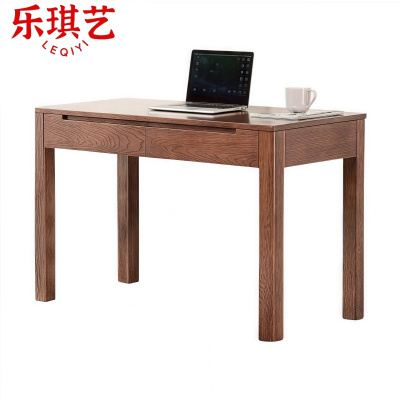 乐琪艺 写字桌 胡桃色 100*56*76cm 张