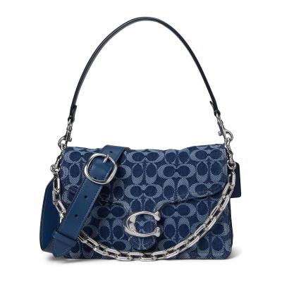 COACH女包 时尚女款单肩斜挎包 优雅链条设计实用多口袋功能 送女友