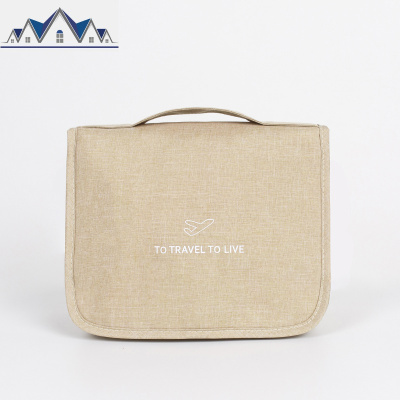 旅行出差悬挂收纳包男女士洗漱包防水便携套装大容量干湿分离 三维工匠