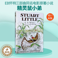 [醉染正版]英文原版童话故事书 Stuart Little 精灵鼠小弟 夏洛的网 EB怀特三部曲 少年儿童文学英语书 英
