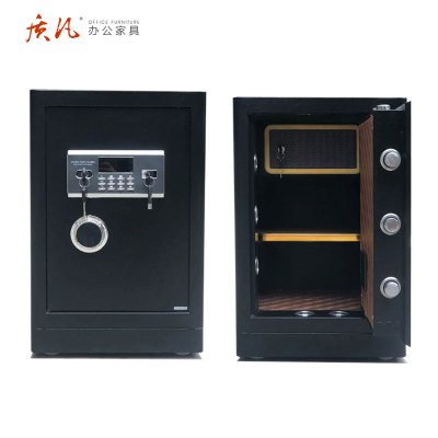 质凡保密柜保险柜办公室小型保险箱保险柜办公室钥匙加电子密码锁保管箱重量