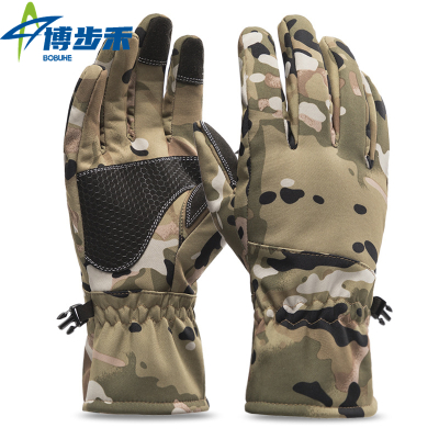 博步禾防风手套保暖双