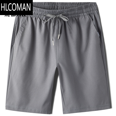 HLCOMAN男款休闲五分裤日常百搭经典夏季舒适吸湿排汗男士运动短裤