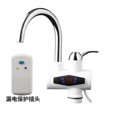 切夫曼卫浴速热水龙头电热水龙头即热式三秒加热厨房水龙头冷热两用款_国内007动态屏加漏保