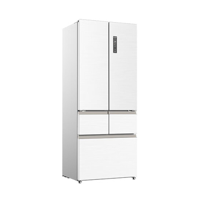 美菱AI系列507升法式多门冰箱家用超薄零嵌入式主动除菌净味一级能效风冷无霜 BCD-507WFPU9CZX
