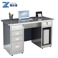 豫庄德不锈钢桌5抽1.4m张