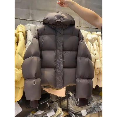 年冬季新款高品质超厚短款宽松棉衣棉服小个子连帽面包服外套