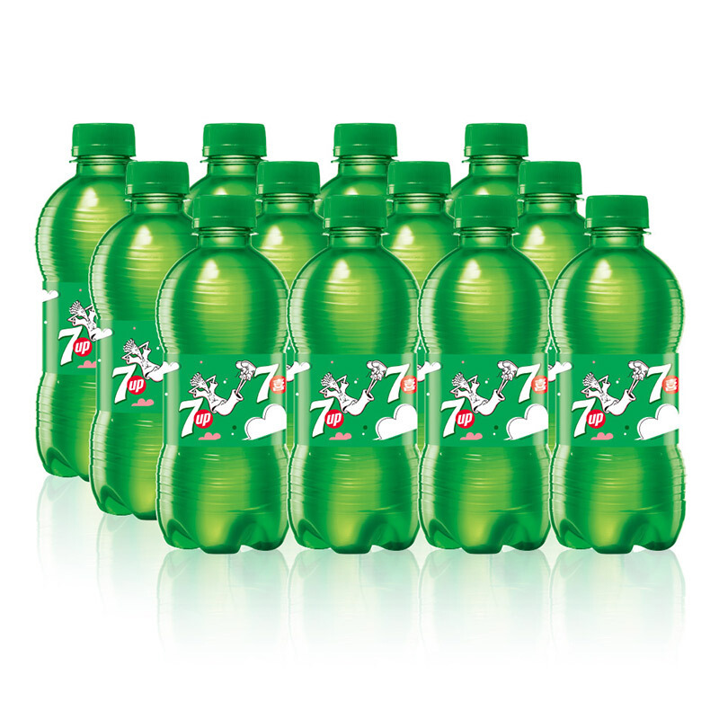 百事可乐七喜美年达300ml*12瓶碳酸饮料