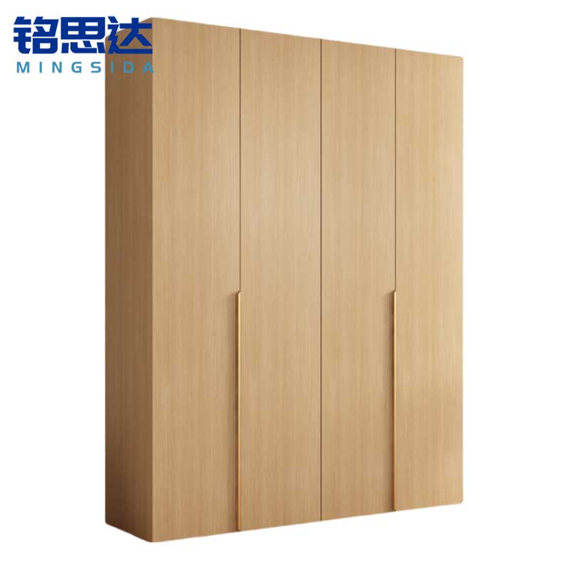 铭思达衣柜原木色140cm台