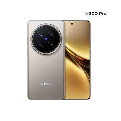 vivo X200 Pro 12GB+256GB 钛色 蔡司2亿APO长焦 天玑9400 6000mAh蓝海电池 5G手机