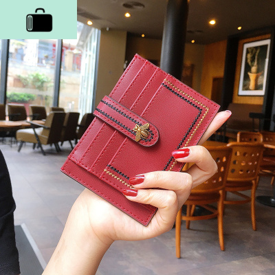 2020新款驾驶证卡包女小巧超薄精致迷你简约高档皮卡夹放卡的NEW LAKE女士钱包/卡包