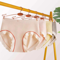 中高腰无缝内裤女士纯棉档包臀无痕学生短裤竹纤维高弹透气三角裤