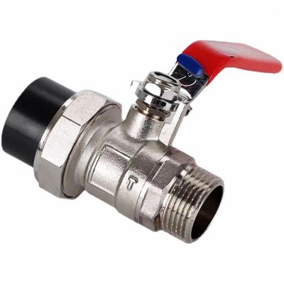 中锦科技 PE单活接球阀外丝球阀 PE20*[4分] 个