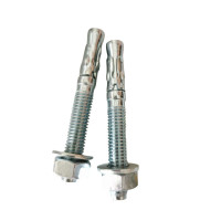 vzi 蓝白锌车修壁虎螺丝 M8×120(P1.25)40个 包