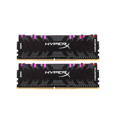 金士顿(Kingston)骇客神条 Predator系列 16G(8Gx2)套 DDR4 4000 台式机内存RGB灯条