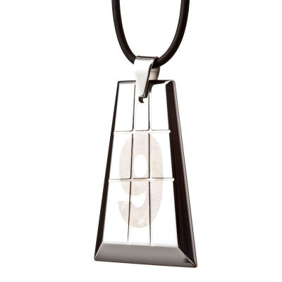 梦克拉 Mkela 钨金吊坠 9号金诀 磨不花 镜面抛光 质感出众