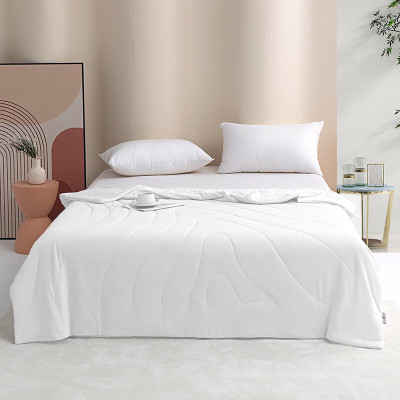 红秀世纺 HXGXB001 夏被200*230cm 全棉 被子 1 件/条(计价单位:条) 白色