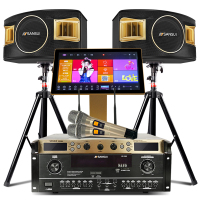 山水(SANSUI)SP2-11家庭KTV音响套装家庭影院卡拉OK专业设备舞蹈教室家用卡包蓝牙音箱功放话筒拓浦发点歌机