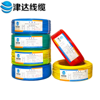 津达线缆 电线国标多股铜芯绝缘电线 BVR4平方