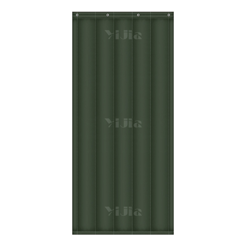 翌嘉YJ3111638 牛津布棉门帘保暖保温门帘防风防寒 绿色