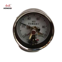 红旗 电接点双金属温度计定制检测款WSSX-401 (量程需备注) 块