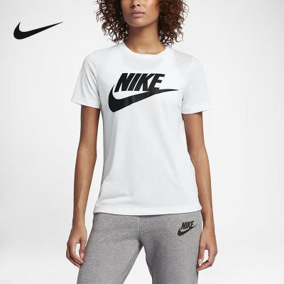 Nike/耐克 女装短袖新款运动服宽松圆领半袖T恤829748-100 D