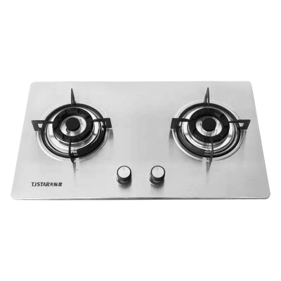 天际星燃气灶JZT-B-8128灶具不锈钢台嵌俩用4.5KW