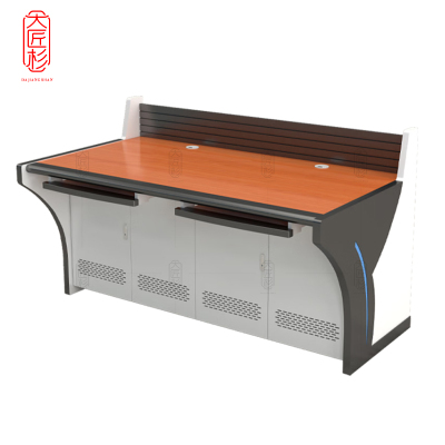 大匠杉 操作台中控桌电脑桌按米记价 DCZT061DSKT