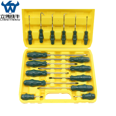 立伟铁牛螺丝刀十六件套/套