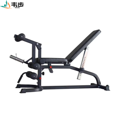 韦步WF-Q1S多功能哑铃凳家用室内多功能卧推凳健身椅二头肌踢腿训练器