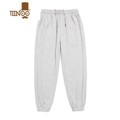 YANXUmwood简木男装[宽松版型]360g休闲束脚抽绳松紧腰运动卫裤男