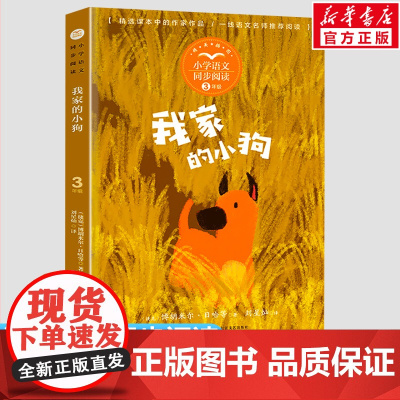 我家的小狗 3三年级上册学期小学语文同步阅读书系教材课文作家作品儿童文学 -10周岁小学生必课外阅读书籍寒暑假书目读物正