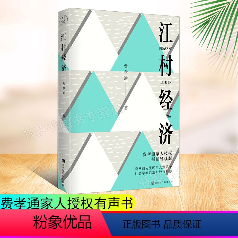 [正版]江村经济 费孝通 通过一个小村落的生活我们看到了整个中国的缩影社会发展变迁中国经济社会文化 王吴晓波等学者阅读