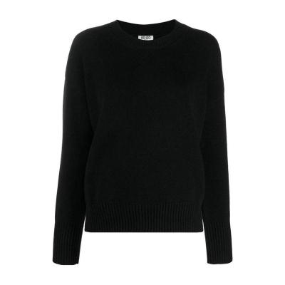 高田贤三(Kenzo)运动百搭男士套头衫黑色底白色印花领时尚休闲潮