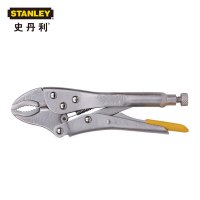 史丹利(STANLEY)工业级固定夹持钳工具大力钳子弧齿大力钳7英寸 84-368-23