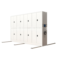 鑫星奈 智能密集架移动式档案柜钢制轨道智能密集柜 一列4组