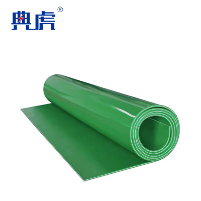典虎 夹布塑胶垫 绿色双光面 2mm*1m*5m 件