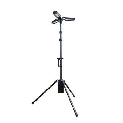 全景移动照明灯 KLF7161 150W IP65 超强光4h 强光8h 工作光16h DC22.2V 6000K 黑色