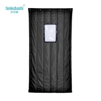 天空桥 棉门帘 MML-139纯黑色40*60cm五层棉 平方米