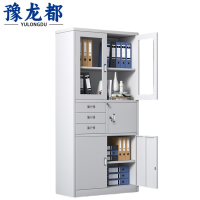 豫龙都文件柜 偏三斗 台