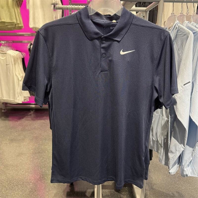 NIKE耐克短袖男装新款POLO衫运动服翻领休闲T恤衫 DD8373-451 D