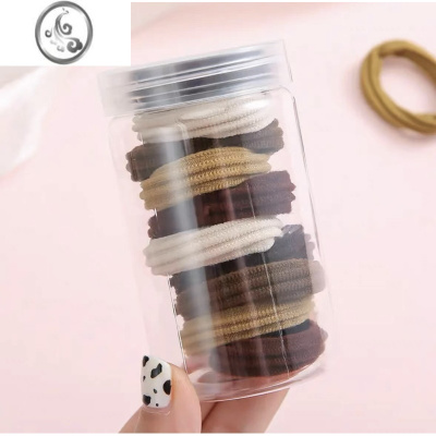 JiMi高弹力无接缝皮筋头绳女马尾成人耐用ins风高颜值发圈学生超仙