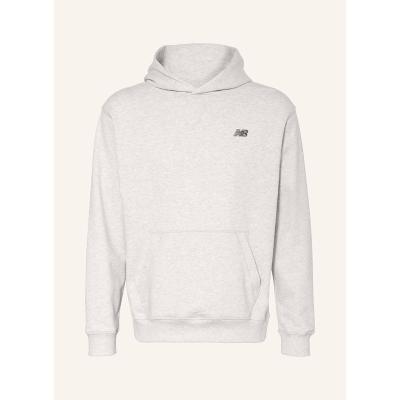 New Balance男士运动茄克连帽设计休闲外套法兰绒面料舒适透气