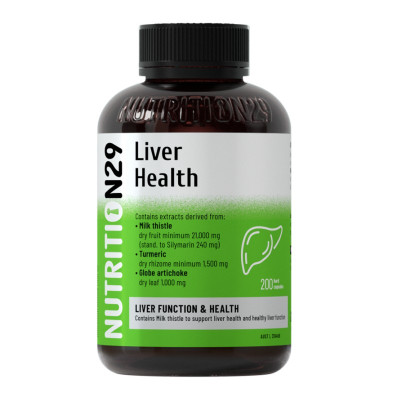 Nutrition29纽西臣N29奶蓟草胶囊护肝胶囊200粒/瓶装 澳洲进口 膳食营养补充剂