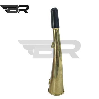 BR勃瑞/巡道铜喇叭防护警示喇叭铜号角/18mm/个