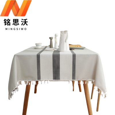 铭思沃棉麻桌布140*180cm张