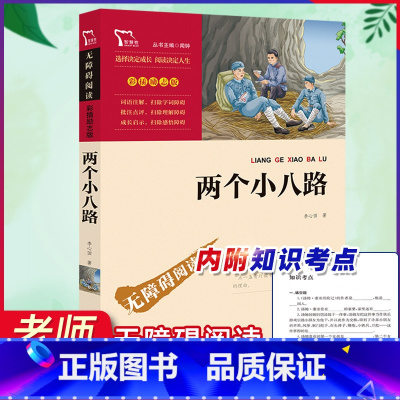 两个小八路 [正版]两个小八路彩插励志版一二三年级课外书必读阅读经典名著儿童文学班主任小学生必读丛书6-12岁红色革命书